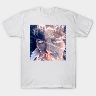 TONGUE - Glitch Aesthetic Corruption Cyberpunk T-Shirt